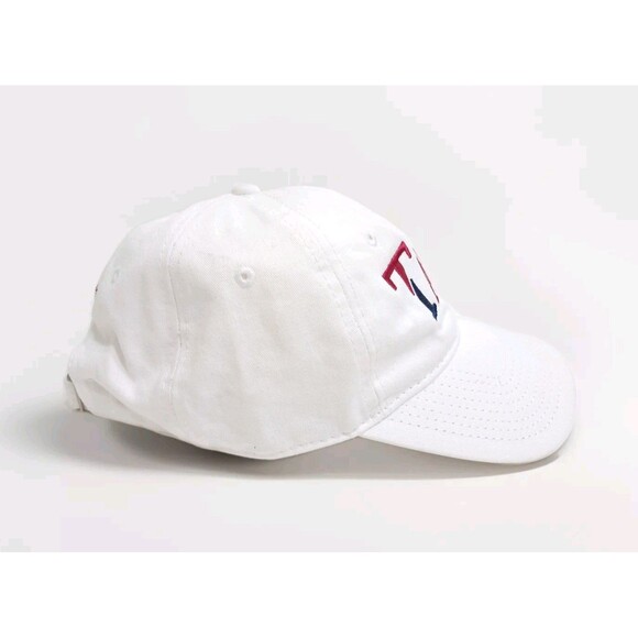 The Game Taft Rhinos White Strapback Hat College University Sports Cap Vintage - Picture 5 of 7